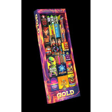 Load image into Gallery viewer, (NEW DESIGN) GOLD Selection Box - 30 Fireworks