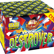 Load image into Gallery viewer, DESTROYER - 62 SHOT-Barrages-Atomic Fireworks Bradford
