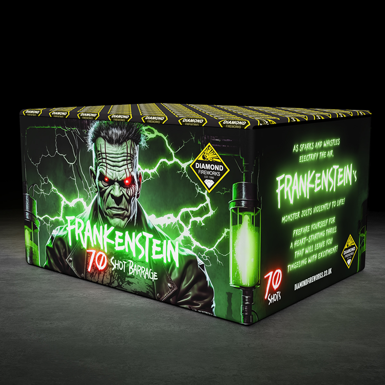 (NEW) FRANKENSTEIN - 70 Shot Fan Barrage