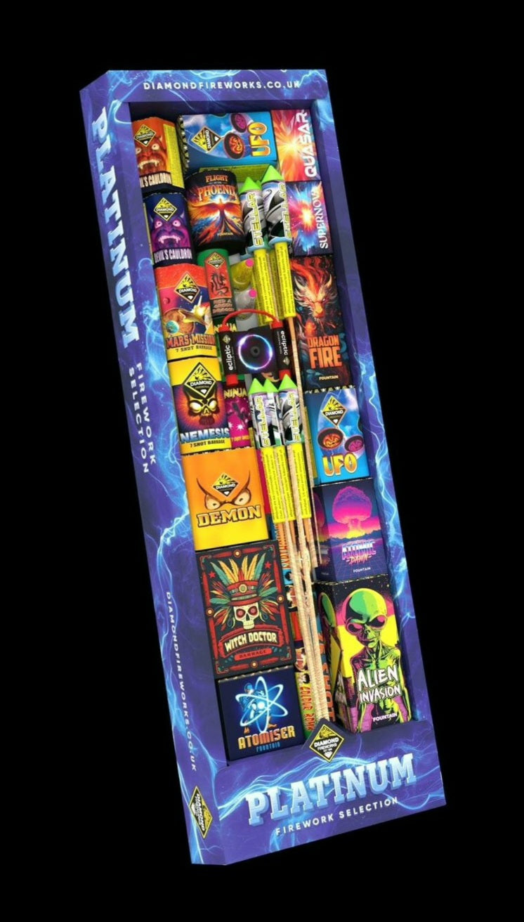 PLATINUM Selection Box - 35 Fireworks