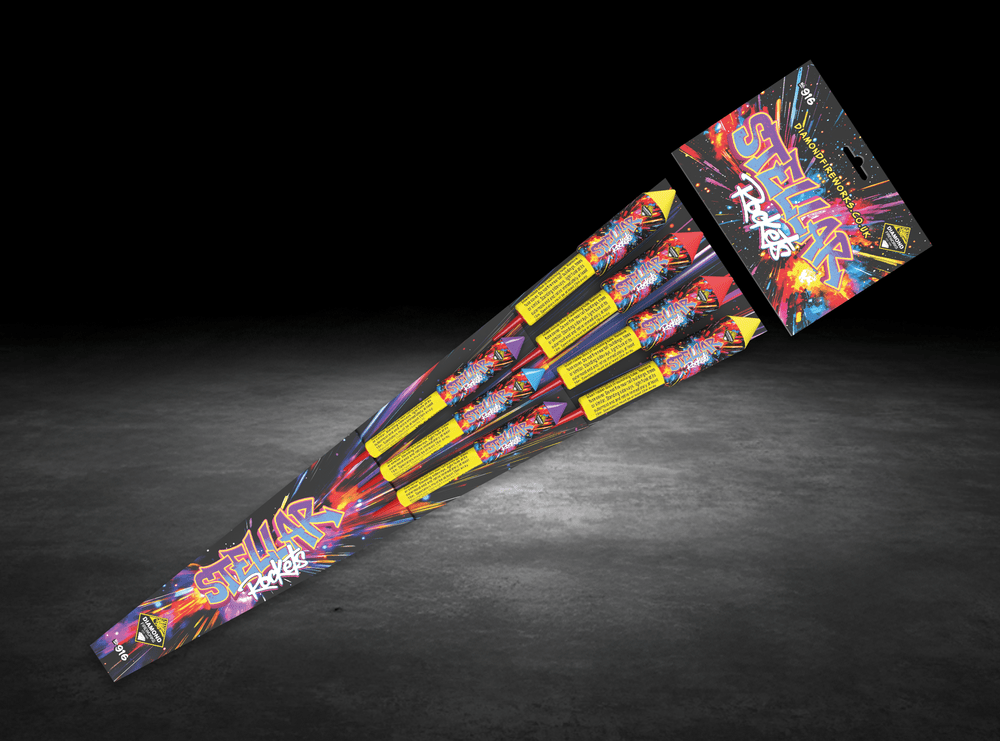 (NEW DESIGN) STELLAR Rockets - 7 Pk