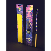 Load image into Gallery viewer, FIZZLE STIX - 5 pack of handheld Fountains

