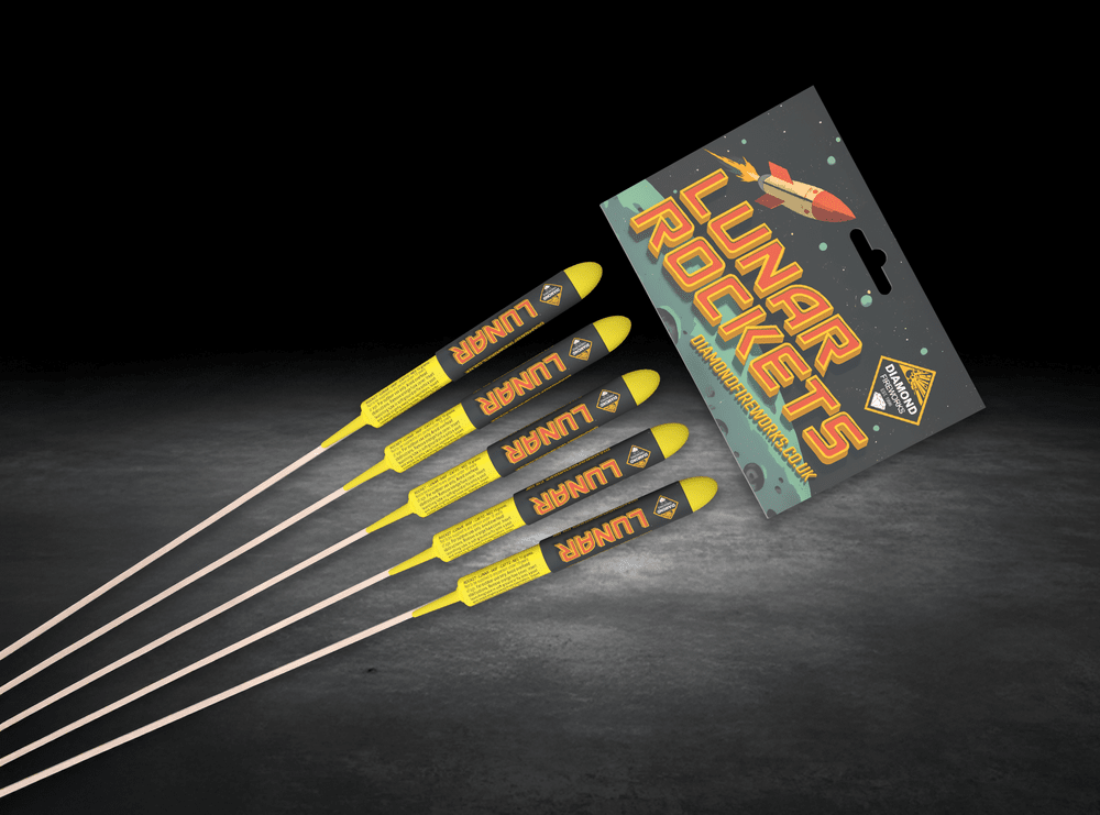 (NEW DESIGN) LUNAR Rockets - 5 Pk