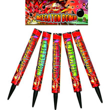 Load image into Gallery viewer, MEGATON BOMB - 5pk-Candles-Atomic Fireworks Bradford
