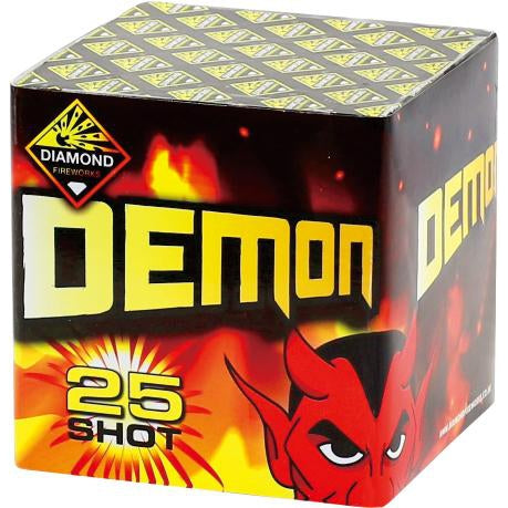 DEMON 25 SHOT-Barrages-Atomic Fireworks Bradford