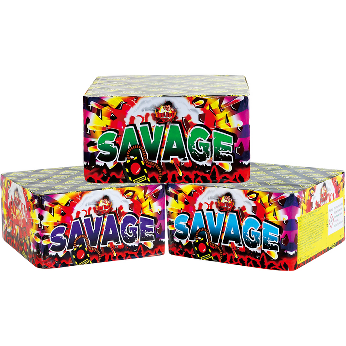 SAVAGE-Barrages-Atomic Fireworks Bradford