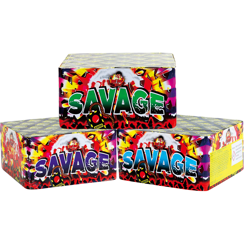 SAVAGE-Barrages-Atomic Fireworks Bradford