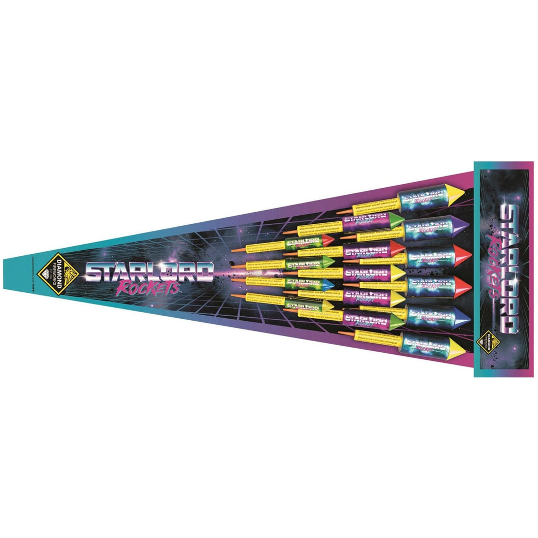 STAR LORD ROCKETS - 15Pk-Rockets-Atomic Fireworks Bradford