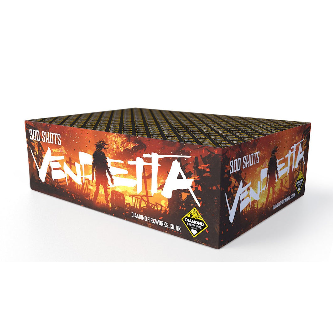 VENDETTA 300 SHOT-Barrages-Atomic Fireworks Bradford