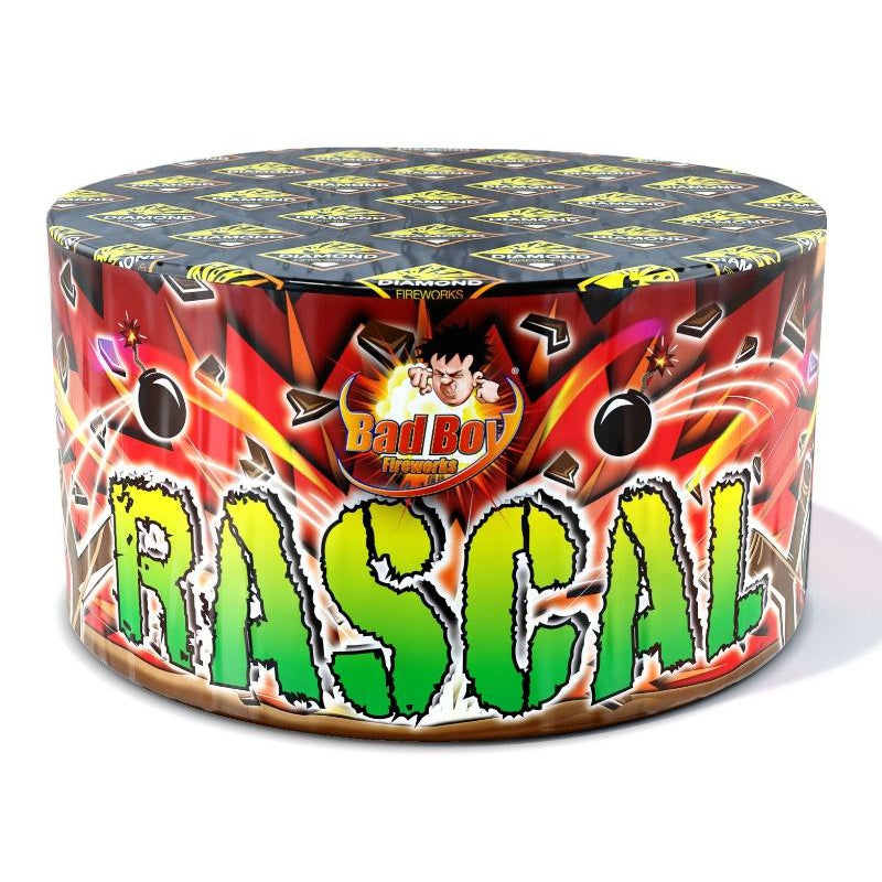 RASCAL - 46 SHOT-Barrages-Atomic Fireworks Bradford